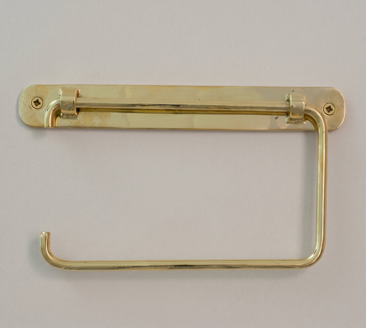 Solid Brass Toilet Paper Holder – Elegant Wall-Mounted Bathroom Holder