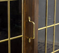 Curved Solid Brass Cabinet Handle, Modern Drawer Pull, Minimalist Brass Furniture Hardware