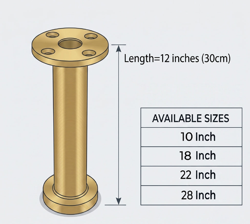 Solid Brass Furniture Legs, Cabinet Feet & Coffee Table Stands, Furniture Hardware