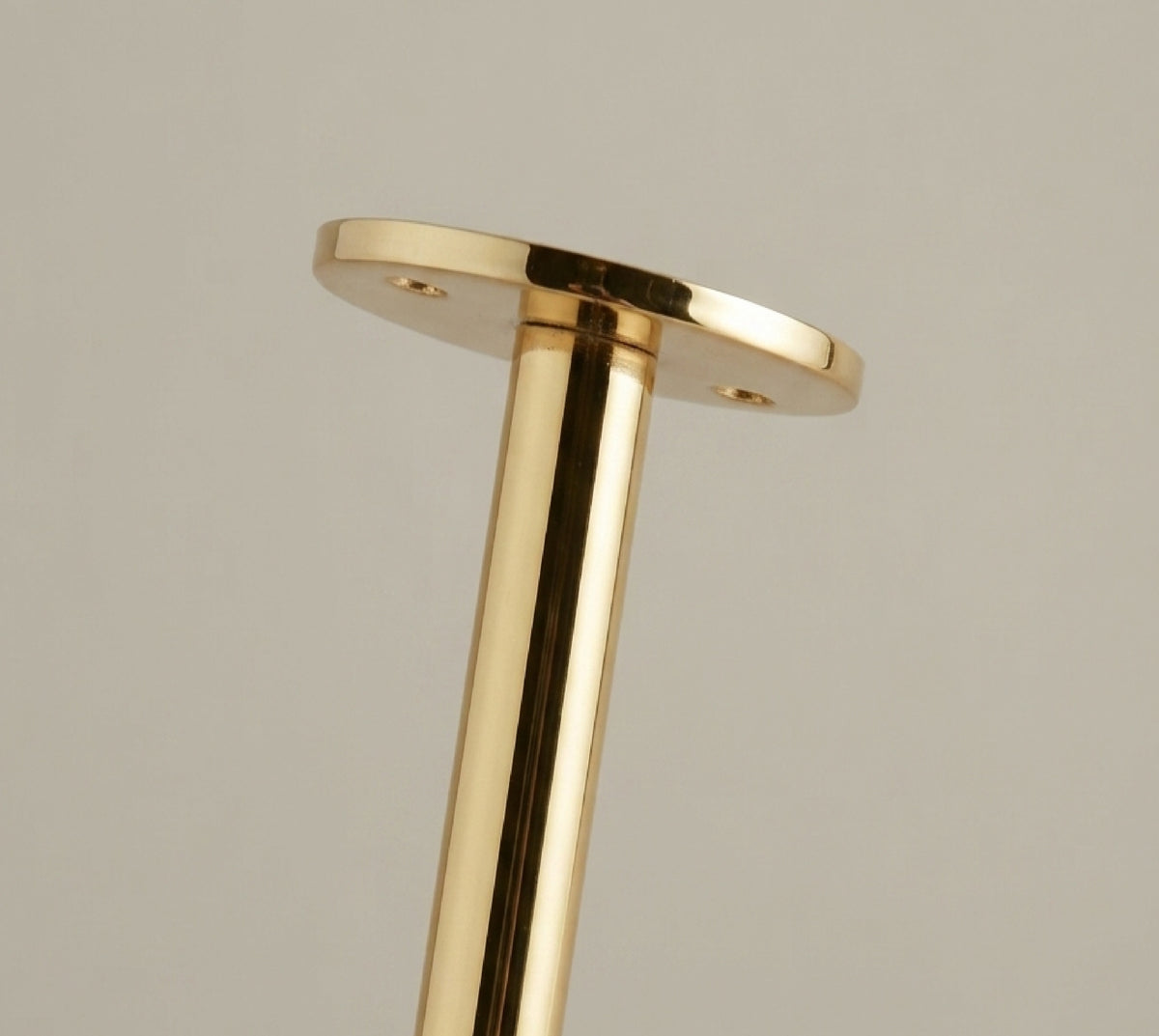 Solid Brass Ceiling Mounted Shower Curtain Rod, Ceiling Mounted Curtain Track