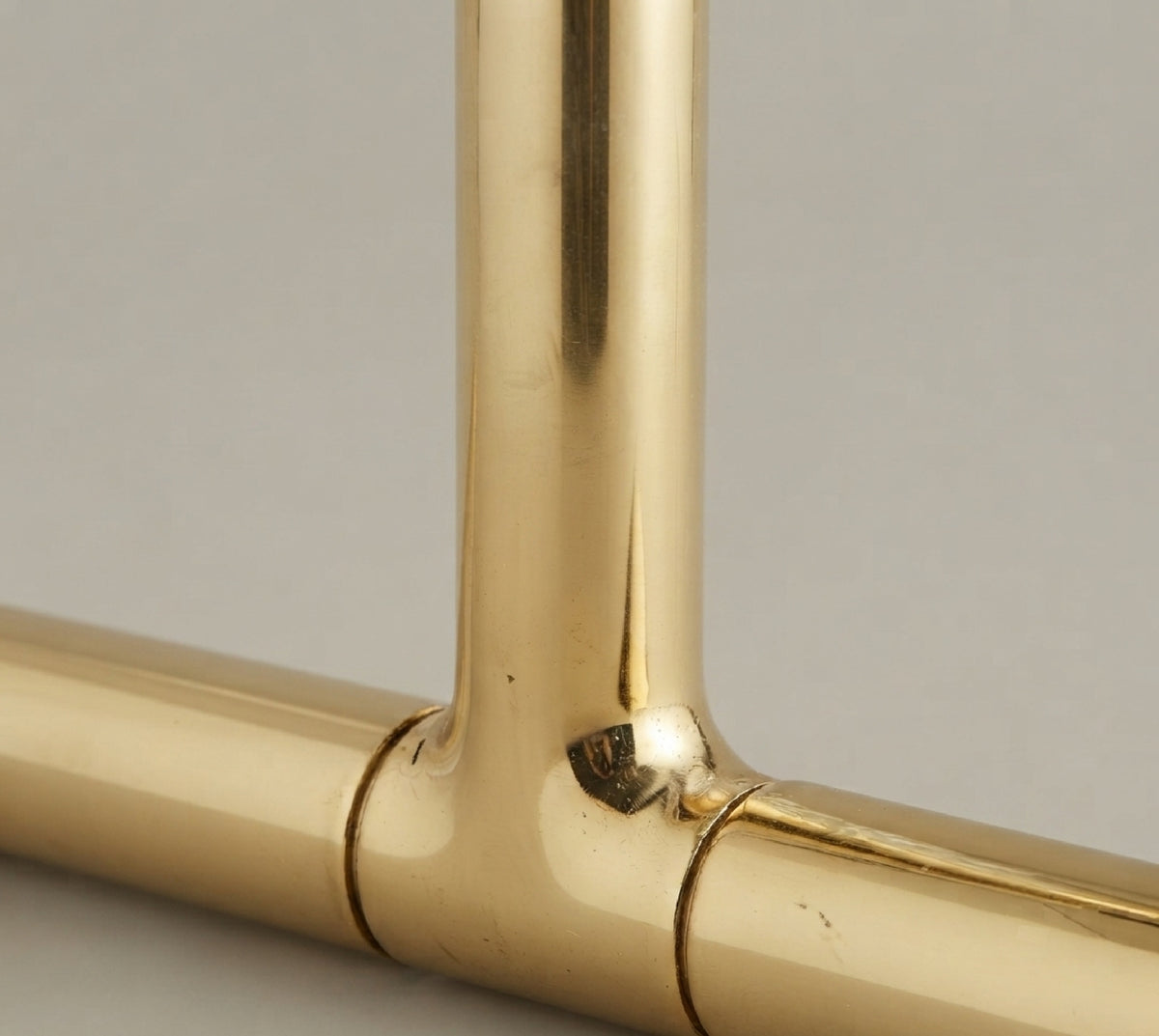 Solid Brass Ceiling Mounted Shower Curtain Rod, Ceiling Mounted Curtain Track