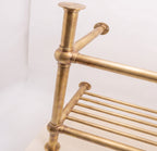 Solid Brass Console Sink Legs, Freestanding Bathroom Sink Base, Wall Supported Vanity Frame