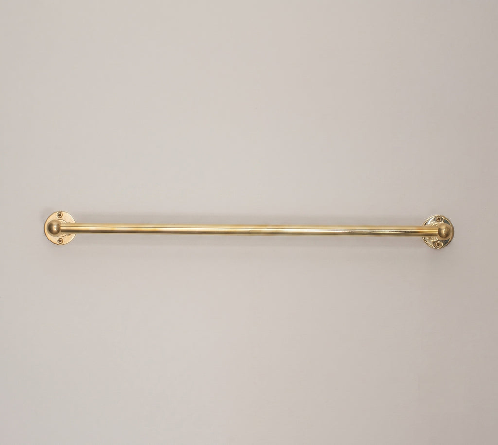 Solid Brass Towel Rail, Wall Mounted Bathroom Towel Bar, Brass Towel Holder