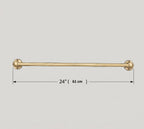 Solid Brass Towel Rail, Wall Mounted Bathroom Towel Bar, Brass Towel Holder