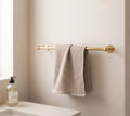 Solid Brass Towel Rail, Wall Mounted Bathroom Towel Bar, Brass Towel Holder